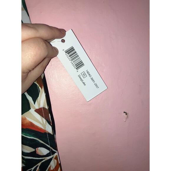 NWT Tribal Sport tropical triangle hem Summer dress size XS - Picture 8 of 9